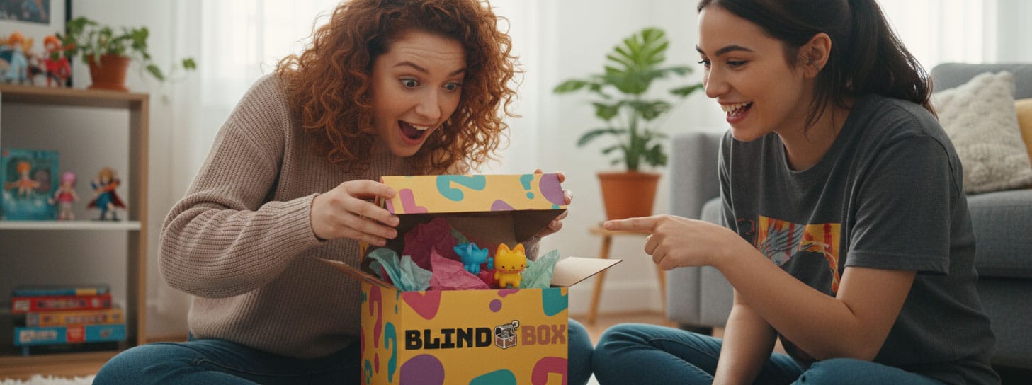Blind box darilo za prijateljico