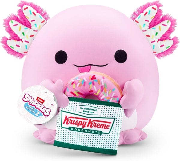 Snackles Blind Box Pliško Axolotl Krispy Kreme