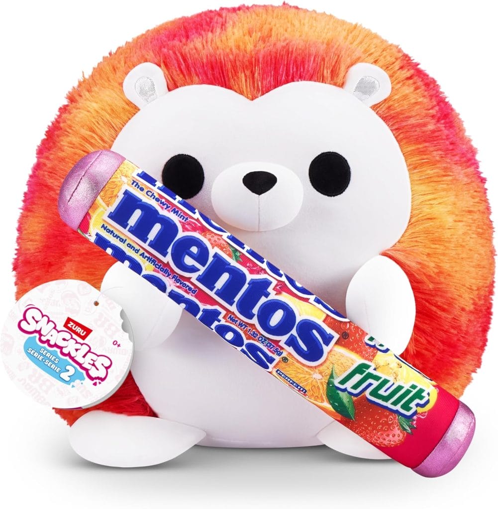 Snackles Blind Box Pliško Ježek z Mentos