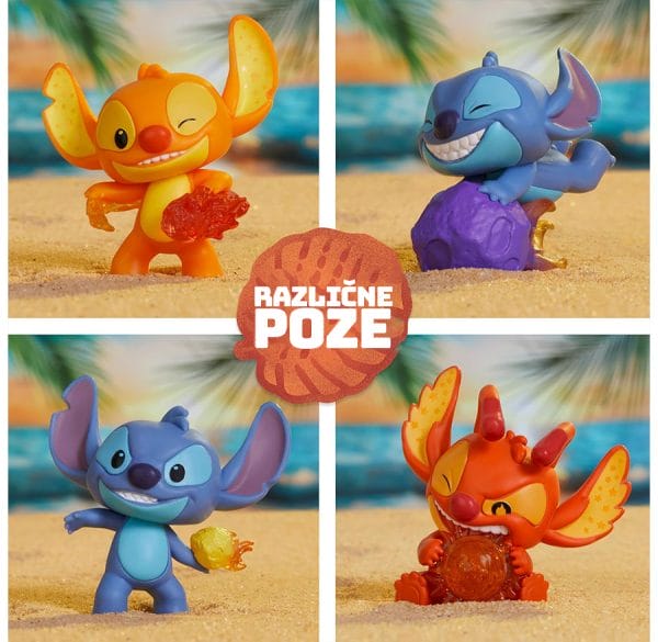 Stitch Blind Box Kapsula različne poze figuric