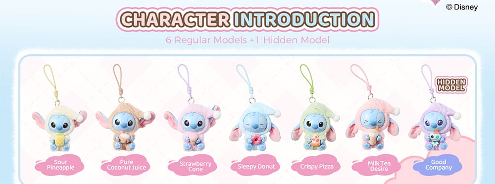 Stitch figurice v Blind Box Eat Something Before Sleep
